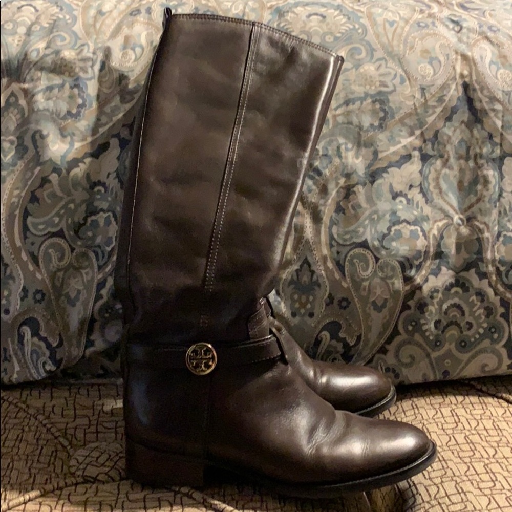 Tory Burch Bristol Boot Brown 7